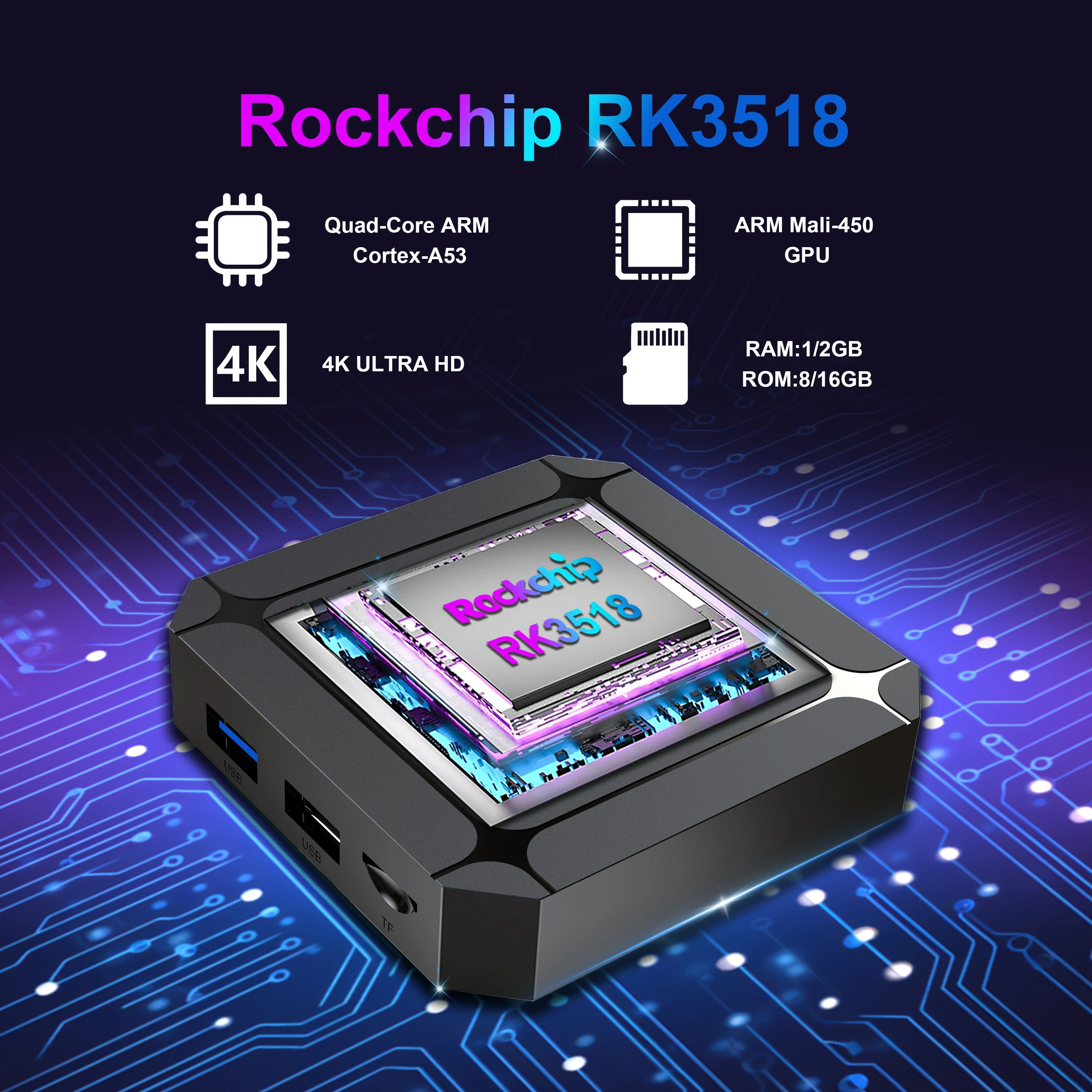X96Q RK3518 Android 14 TV BOX 4K USB3.0 4K WIFI6 Youtube Netflix Streaming Media Player,Shenzhen Weihong Technology Co., Ltd.,Original X96Q RK3518 Android 14 TV BOX