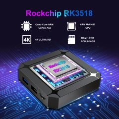 X96Q RK3518 Android 14 TV BOX 4K USB3.0 4K WIFI6 Youtube Netflix Streaming Media Player,Shenzhen Weihong Technology Co., Ltd.,Original X96Q RK3518 Android 14 TV BOX