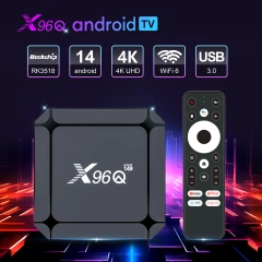 X96Q RK3518 Android 14 TV BOX 4K USB3.0 4K WIFI6 Youtube Netflix Streaming Media Player,Shenzhen Weihong Technology Co., Ltd.,Original X96Q RK3518 Android 14 TV BOX