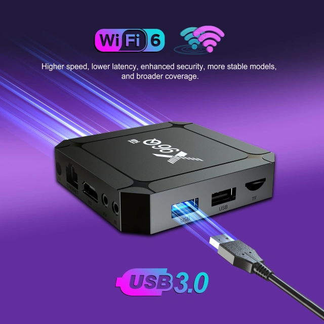 X96Q RK3518 Android 14 TV BOX 4K USB3.0 4K WIFI6 Youtube Netflix Streaming Media Player,Shenzhen Weihong Technology Co., Ltd.,Original X96Q RK3518 Android 14 TV BOX