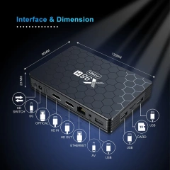 X98H Pro Smart TV Box 6K 2.4&5G WiFi6 BT 1000M LAN Google Voice Assistant Android 12.0 Allwinner H618 TV Box X98HPro Set Top Box,Shenzhen Weihong Technology Co., Ltd.,X98H Pro Smart TV Box  Set Top Box
