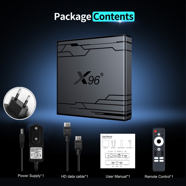 Décodeur réseau X96NEX Jingchen S905Y5 Android 14 BT 5 Wi-Fi 6, Shenzhen Weihong Technology Co., Ltd., Décodeur réseau X96NEX S905Y5