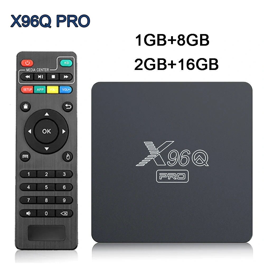X96Q PRO Smart TV BOX Android 10 Allwinner H313 2GB 16GB X96Q PRO 2.4G WiFi 4K HD Set-Top Box Media Player,Shenzhen Weihong Technology Co., Ltd.,X96Q PRO Smart TV BOX Android 10 Allwinner H313