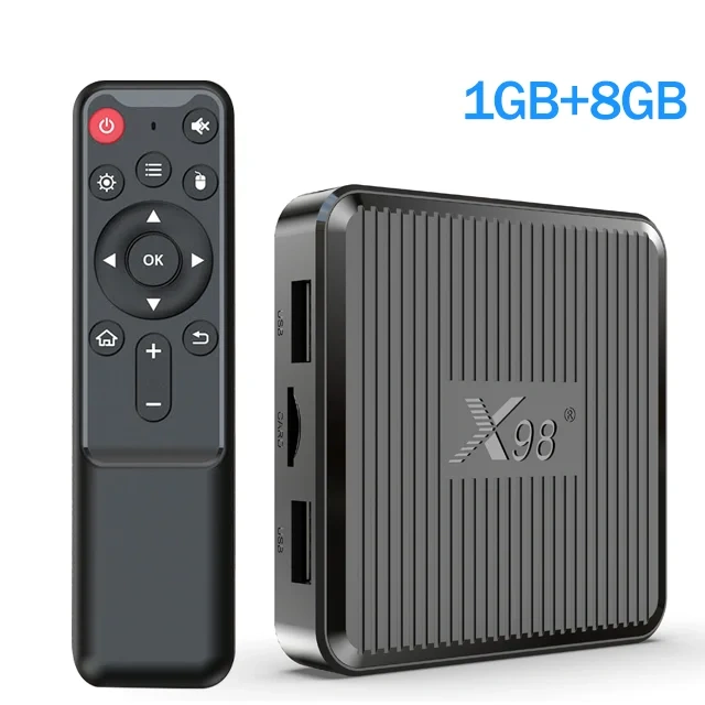 Boîtier TV X98Q Android 11 Amlogic S905W2 2 Go 16 Go / 1 Go 8 Go AV1 3D Wi-Fi 2,4 GHz 5 GHz 4K HDR Lecteur multimédia intelligent pour la maison, Shenzhen Weihong Technology Co., Ltd.