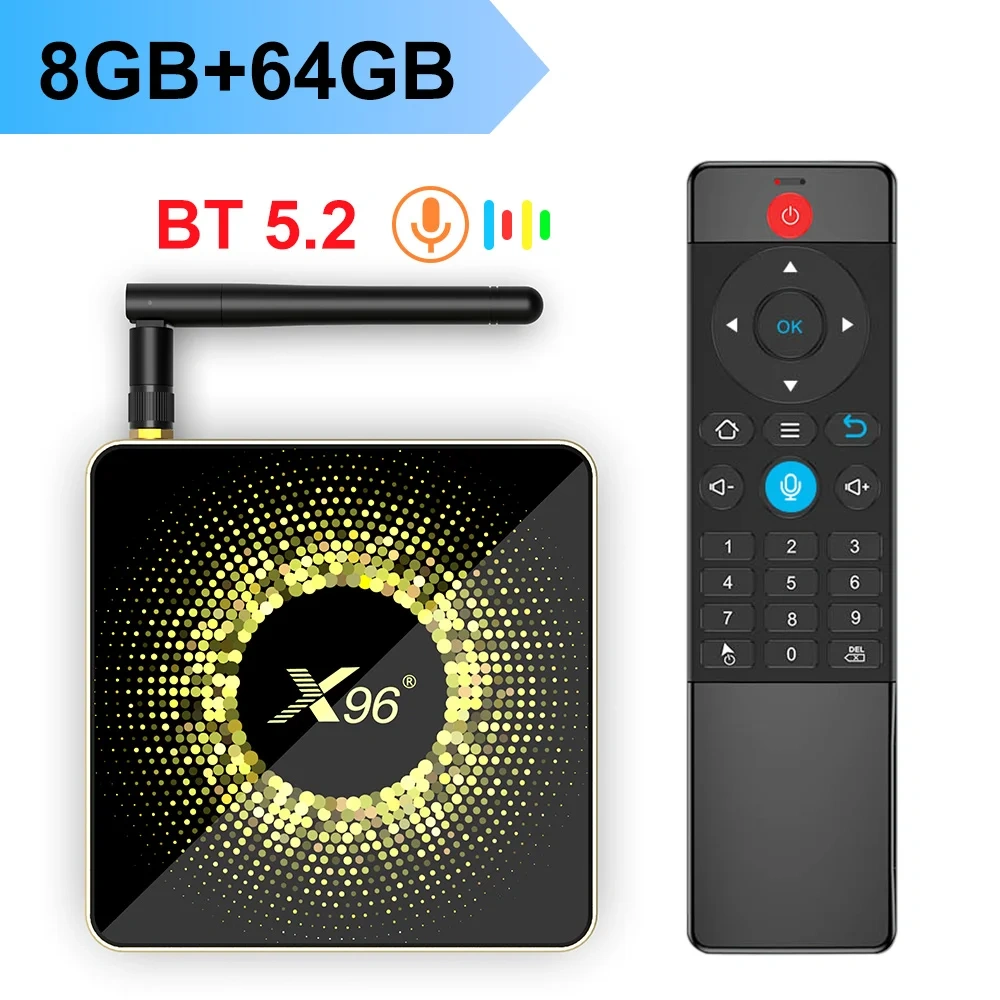 X96 X10 Amlogic S928X TV Box 8GB 64GB Support Dolby 8K USB3.0 Wifi6 BT5.2 1000M LAN Google Voice Set Top Box Media Player X96X10,Shenzhen Weihong Technology Co., Ltd.,X96 X10 Amlogic S928X TV Box