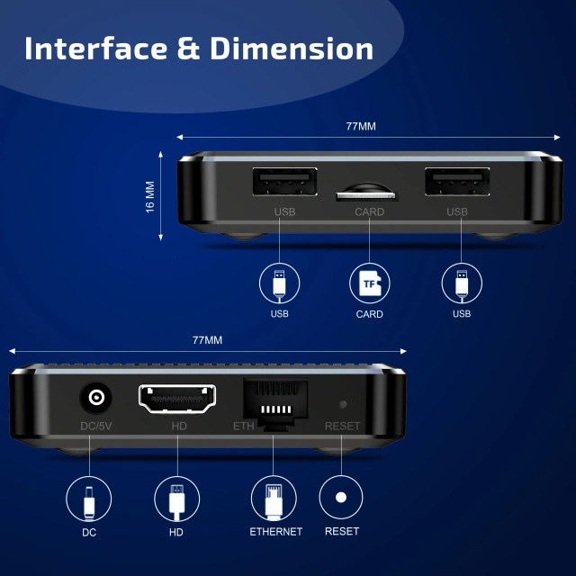 Boîtier TV X98Q Android 11 Amlogic S905W2 2 Go 16 Go / 1 Go 8 Go AV1 3D Wi-Fi 2,4 GHz 5 GHz 4K HDR Lecteur multimédia intelligent pour la maison, Shenzhen Weihong Technology Co., Ltd.