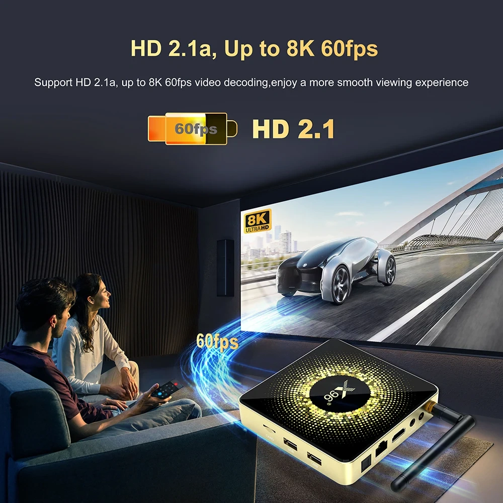 X96 X10 Amlogic S928X TV Box 8GB 64GB Support Dolby 8K USB3.0 Wifi6 BT5.2 1000M LAN Google Voice Set Top Box Media Player X96X10,Shenzhen Weihong Technology Co., Ltd.,X96 X10 Amlogic S928X TV Box