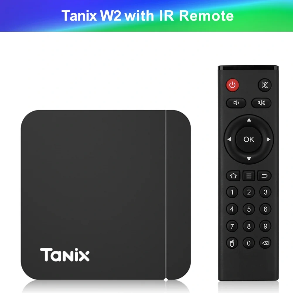 Tanix W2 Smart TV Box Android 11 Amlogic S905W2 Android 11.0 Media Player H.265 AV1 Dual Wifi HDR 10+  Set Top Box,Shenzhen Weihong Technology Co., Ltd.,Smart TV Box Android 11 Tanix W2