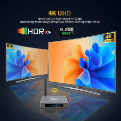 Boîtier TV X96 X9 S922X, décodeur 8K HD H.265, double Wi-Fi avec antenne, compatible 3D, Shenzhen Weihong Technology Co., Ltd., Super TV Box X96 X9 S922X