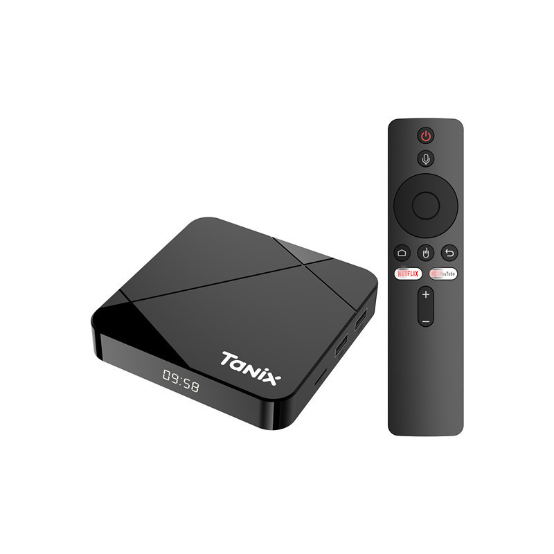 Tanix TX5 Android 14 TV Box 14.0 HD 4K Decoder Smart TVbox Amlogic S905Y5 Quad Core WiFi 4G RAM 64G ROM Reproductor multimedia Set-Top Box, Shenzhen Weihong Technology Co., Ltd., Tanix TX5 Android 14 TV Box 14.0 HD 4K Decoder Smart TVbox