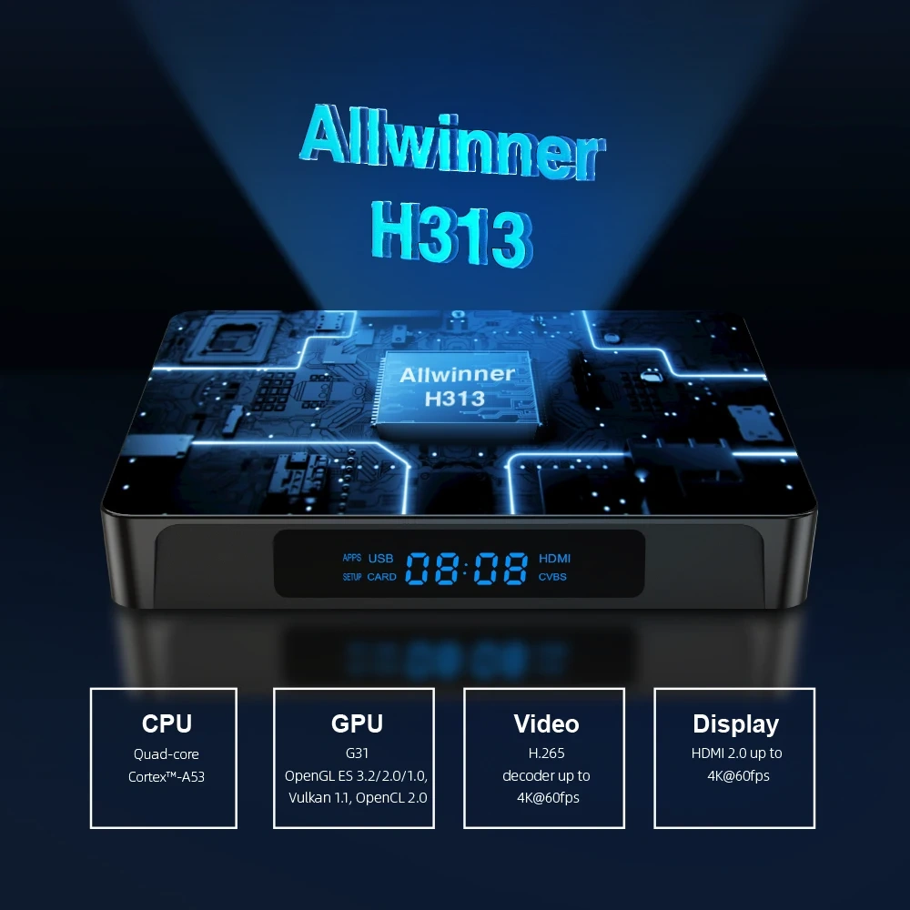 X96Q PRO Smart TV BOX Android 10 Allwinner H313 2GB 16GB X96Q PRO 2.4G WiFi 4K HD Set-Top Box Media Player,Shenzhen Weihong Technology Co., Ltd.,X96Q PRO Smart TV BOX Android 10 Allwinner H313