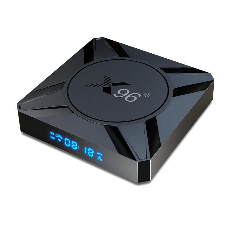 Boîtier TV Android X96M300 compatible 4K HDR10, processeur quadricœur Amlogic S905X5M, 4 Go de RAM et 32 Go de ROM, Shenzhen Weihong Technology Co., Ltd.