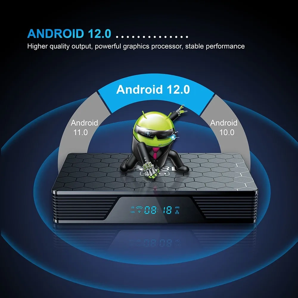 X98H Pro Smart TV Box 6K 2.4&5G WiFi6 BT 1000M LAN Google Voice Assistant Android 12.0 Allwinner H618 TV Box X98HPro Set Top Box,Shenzhen Weihong Technology Co., Ltd.,X98H Pro Smart TV Box  Set Top Box