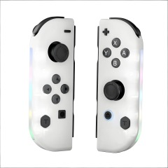 Manette de jeu Joy 02 RGB LED 5.2 BT Switch L/R pour Nintendo Switch/Lite/Console OLED avec double vibration pour PC, Shenzhen Weihong Technology Co., Ltd., Manette de jeu Joy 02 RGB LED 5.2 BT Switch L/R pour Nintendo Switch/Lite/Console OLED avec double vibration pour PC