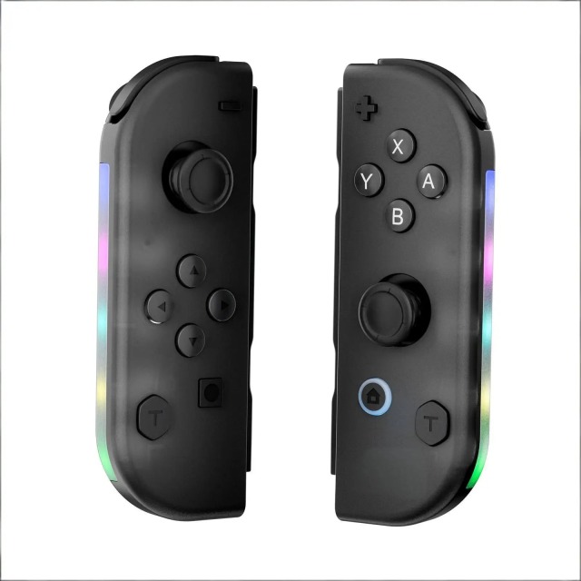Manette de jeu Joy 02 RGB LED 5.2 BT Switch L/R pour Nintendo Switch/Lite/Console OLED avec double vibration pour PC, Shenzhen Weihong Technology Co., Ltd., Manette de jeu Joy 02 RGB LED 5.2 BT Switch L/R pour Nintendo Switch/Lite/Console OLED avec double vibration pour PC