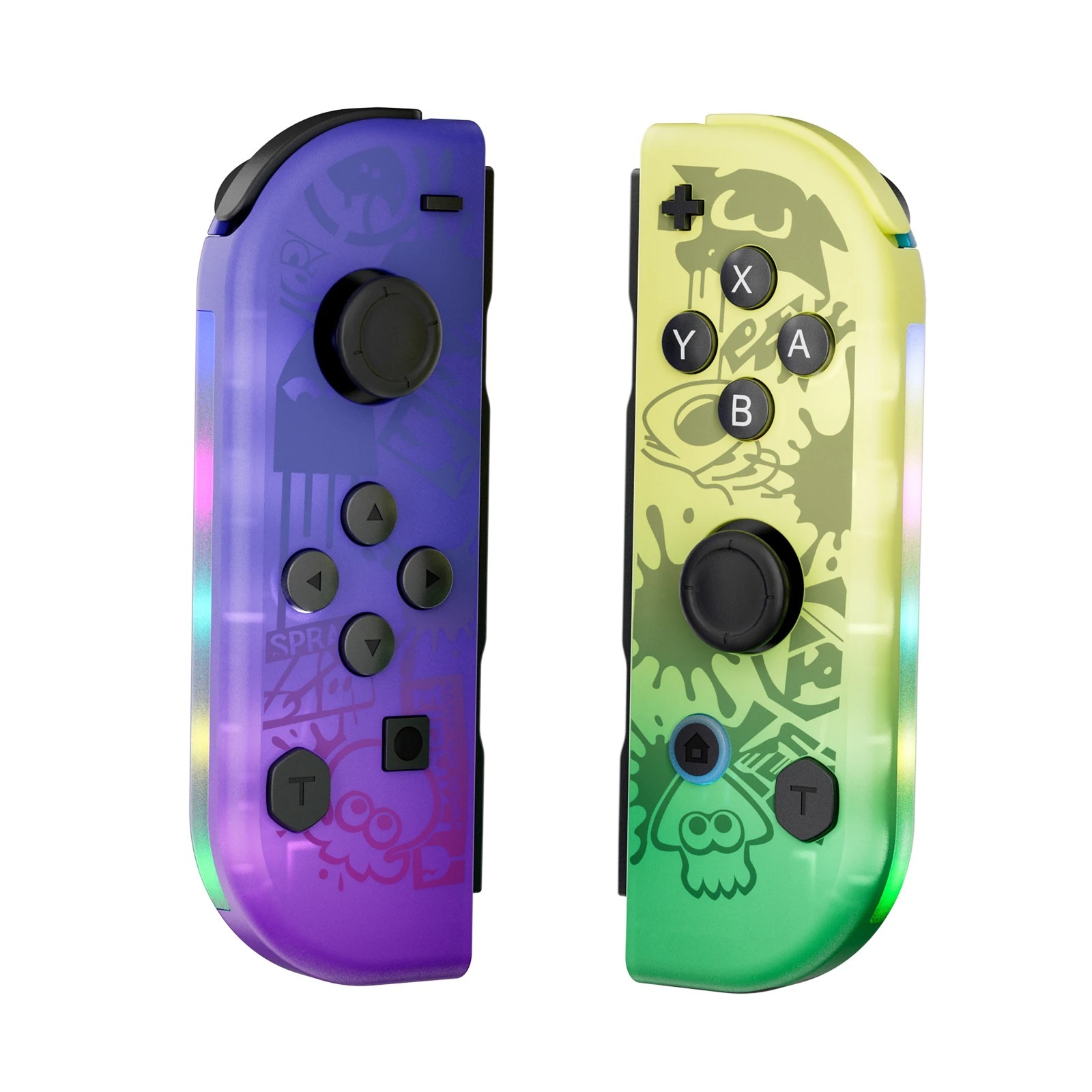Manette de jeu Joy 02 RGB LED 5.2 BT Switch L/R pour Nintendo Switch/Lite/Console OLED avec double vibration pour PC, Shenzhen Weihong Technology Co., Ltd., Manette de jeu Joy 02 RGB LED 5.2 BT Switch L/R pour Nintendo Switch/Lite/Console OLED avec double vibration pour PC