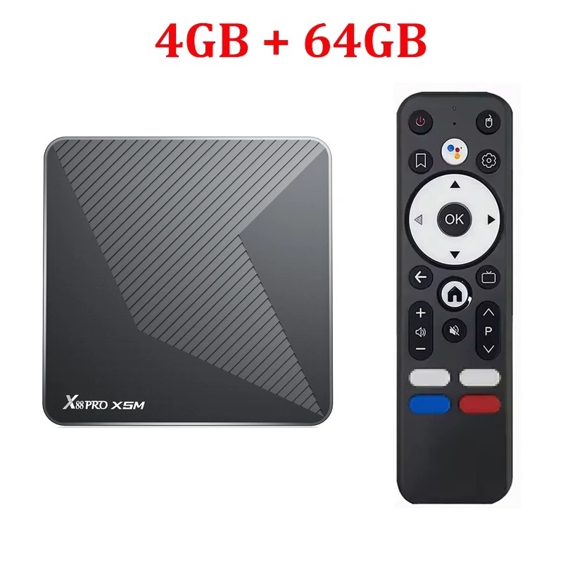 X88 PRO X5M TV BOX 2.4G /5G dual-band Wifi Mali-G310 Android 14.0 4K Dc 5V/2A Voice Mediaplayer Set top box,Shenzhen Weihong Technology Co., Ltd.,X88 PRO X5M TV BOX Set top box