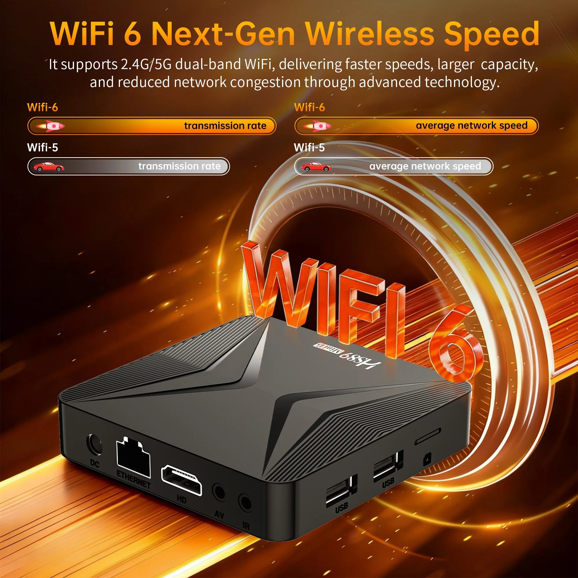 HS89 Mini15 RK3539 TV Box Rockchip Asistente de Voz Decodificador de Video 4K, Shenzhen Weihong Technology Co., Ltd., HS89 Mini15 RK3539 TV Box Decodificador