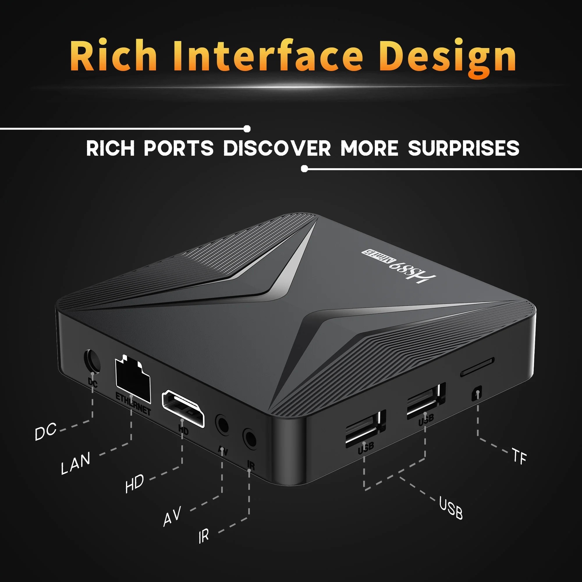 HS89 Mini15 RK3539 TV Box Rockchip Asistente de Voz Decodificador de Video 4K, Shenzhen Weihong Technology Co., Ltd., HS89 Mini15 RK3539 TV Box Decodificador
