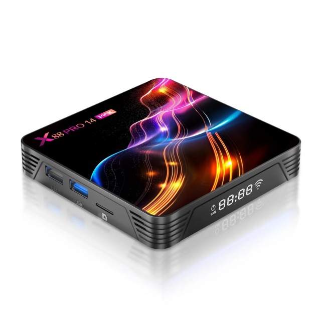 Boîtier TV intelligent X88 Pro 14 Max Android 14.0, Shenzhen Weihong Technology Co., Ltd., Boîtier TV intelligent X88 Pro 14 Max Android 14.0