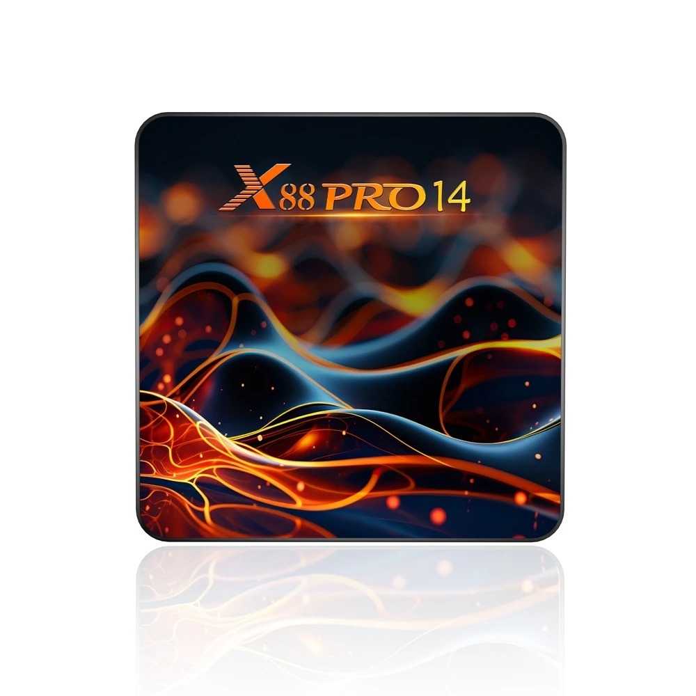 Décodeur X88 Pro 14 RK3518 Quad Core 2 Go de RAM 16 Go de ROM 4K LAN Wi-Fi 6 100 Mbit/s Bluetooth 5.0, Shenzhen Weihong Technology Co., Ltd.