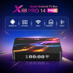 Boîtier TV intelligent X88 Pro 14 Max Android 14.0, Shenzhen Weihong Technology Co., Ltd., Boîtier TV intelligent X88 Pro 14 Max Android 14.0