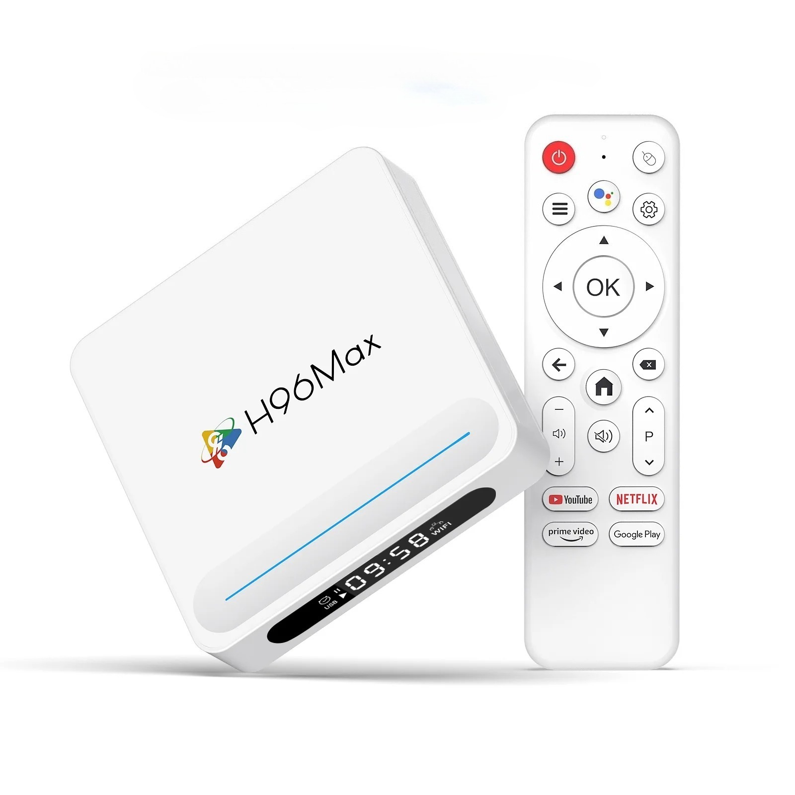 Boîtier TV H96Max H618 Plus 8K Android 14 Quad Core WiFi 2,4/5 GHz, Shenzhen Weihong Technology Co., Ltd.