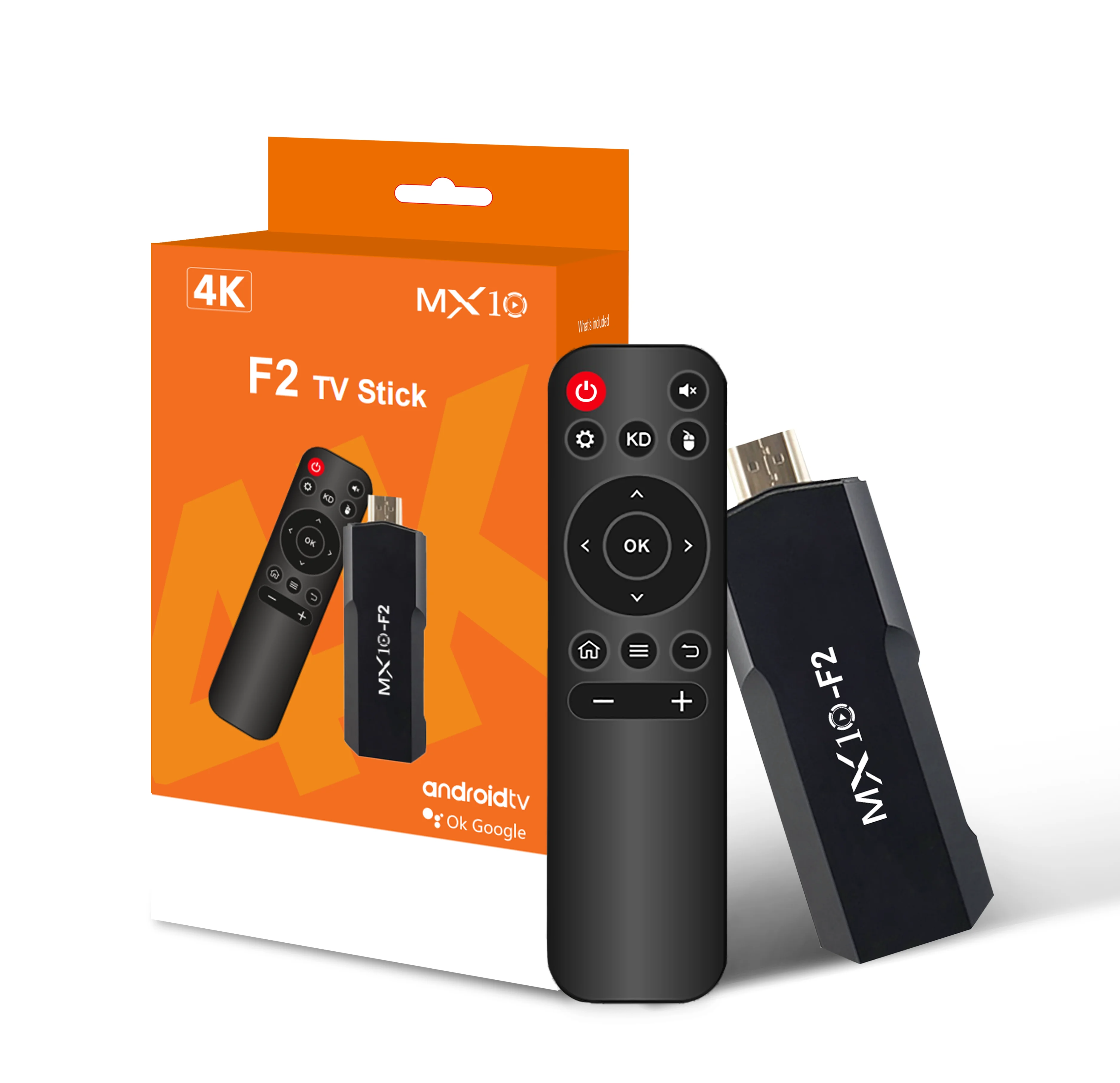 Clé TV MX10 F2 Allwinner RK3228ATV avec processeur graphique ARM Mali-400 MP2, Wi-Fi 2,4 GHz/5 GHz et Bluetooth 4.0, Shenzhen Weihong Technology Co., Ltd., Clé TV MX10 F2 Allwinner RK3228ATV avec processeur graphique ARM Mali-400 MP2, Wi-Fi 2,4 GHz/5 GHz et Bluetooth 4.0