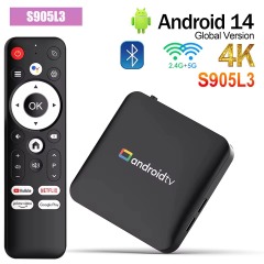 H96 MAX S905L3 Android 14.0 4K BT Google Voice Remote Media Player Home Android Set Top Box,Shenzhen Weihong Technology Co., Ltd.,H96 MAX S905L3 Android 14.0 4K BT Google Voice Remote Media Player Home Android Set Top Box