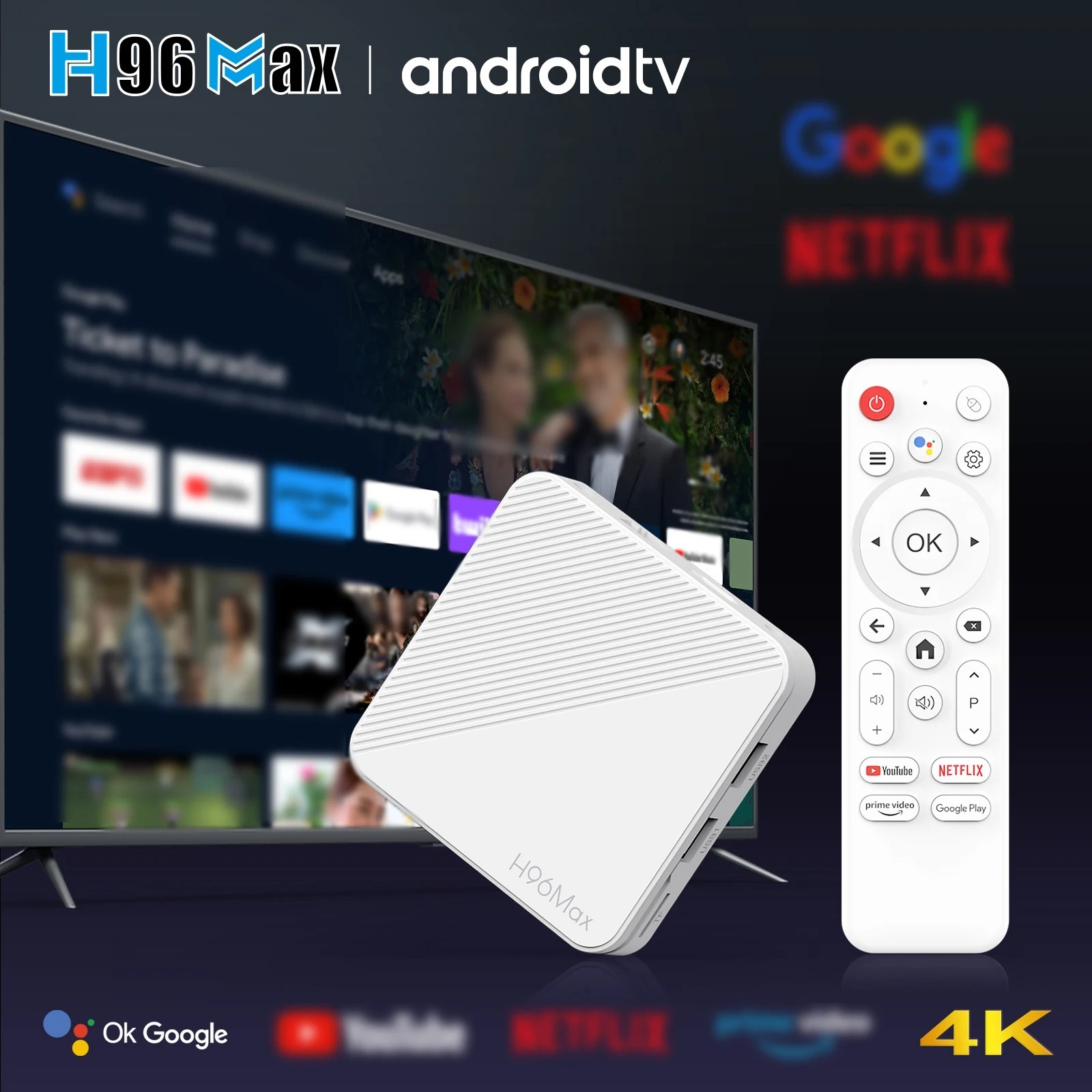 H96 MAX H313 TV Box Android 14 Smart TV Box 4K Video Set Top Box,Shenzhen Weihong Technology Co., Ltd.,H96 MAX H313 TV Box Android 14 Smart TV Box 4K Video Set Top Box