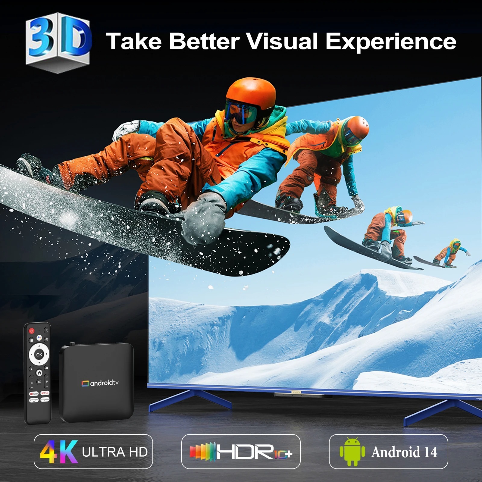 H96 MAX S905L3 Android 14.0 4K BT Google Voice Remote Media Player Home Android Set Top Box,Shenzhen Weihong Technology Co., Ltd.,H96 MAX S905L3 Android 14.0 4K BT Google Voice Remote Media Player Home Android Set Top Box