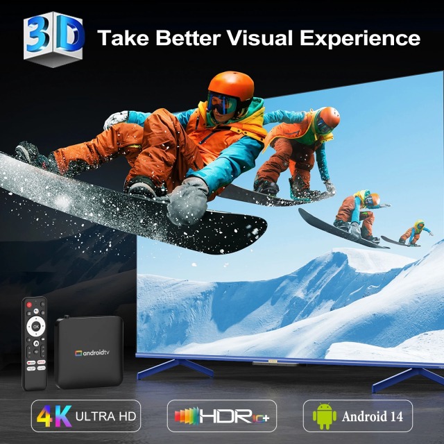 H96 MAX S905L3 Android 14.0 4K BT Google Voice Remote Media Player Home Android Set Top Box,Shenzhen Weihong Technology Co., Ltd.,H96 MAX S905L3 Android 14.0 4K BT Google Voice Remote Media Player Home Android Set Top Box