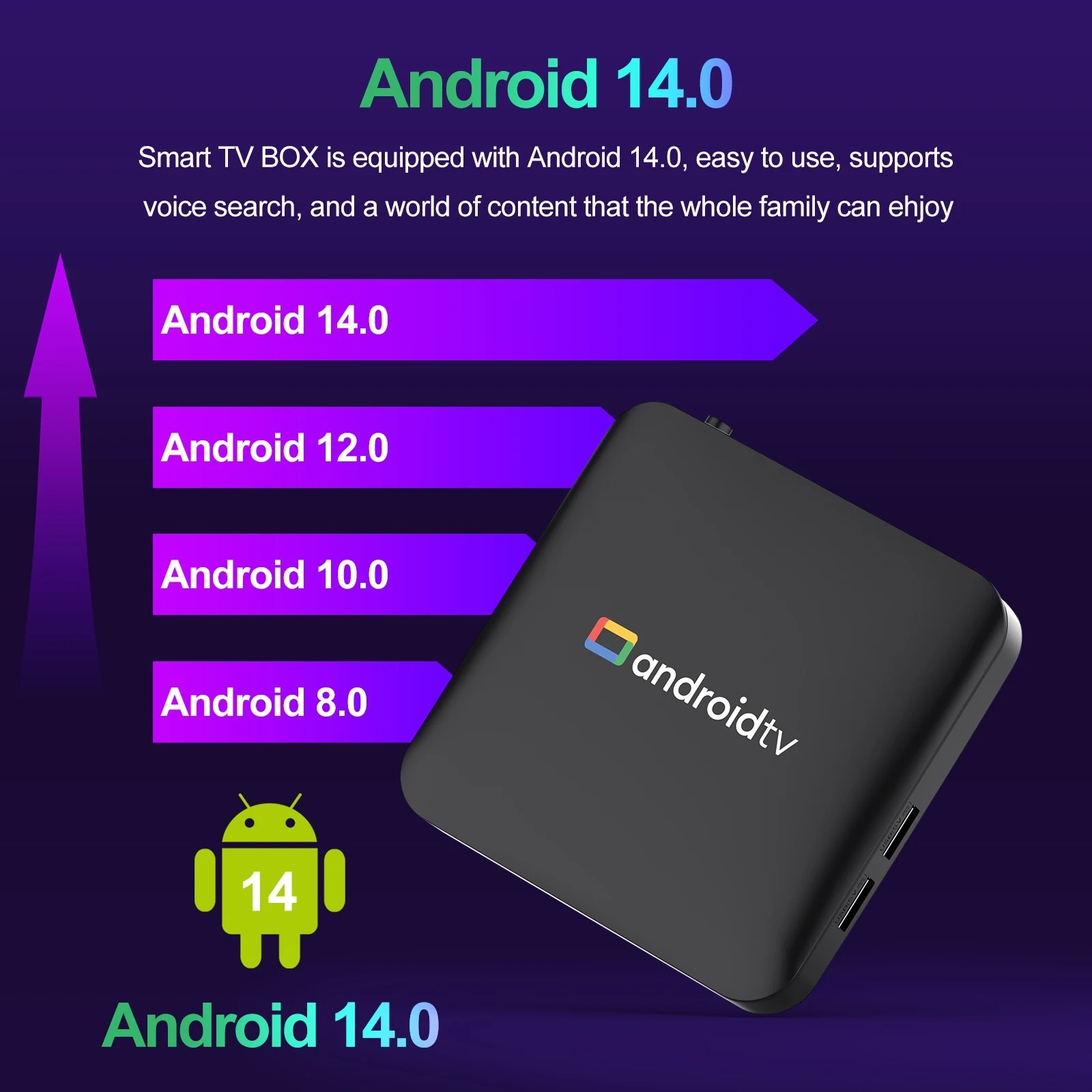 H96 MAX S905L3 Android 14.0 4K BT Google Voice Remote Media Player Home Android Set Top Box,Shenzhen Weihong Technology Co., Ltd.,H96 MAX S905L3 Android 14.0 4K BT Google Voice Remote Media Player Home Android Set Top Box