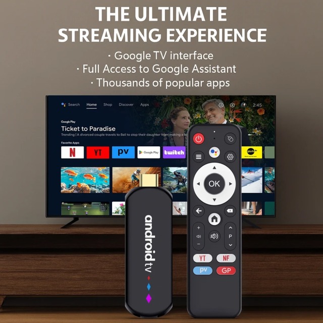 Clé TV mini H96 Max L34k Amlogic S905L Android 14, Shenzhen Weihong Technology Co., Ltd., Clé TV mini H96 Max L34k Amlogic S905L Android 14