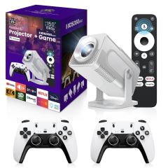 HCS350MAX Portable HD Video Retro Game Consoles 10000 Android 11 LCD Proyector Video Wifi Wireless Gamepad 3D Home Theater,Shenzhen Weihong Technology Co., Ltd.,HCS350MAX Portable HD Video Retro Game Consoles 1