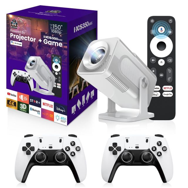 HCS350MAX Portable HD Video Retro Game Consoles 10000 Android 11 LCD Proyector Video Wifi Wireless Gamepad 3D Home Theater,Shenzhen Weihong Technology Co., Ltd.,HCS350MAX Portable HD Video Retro Game Consoles 1