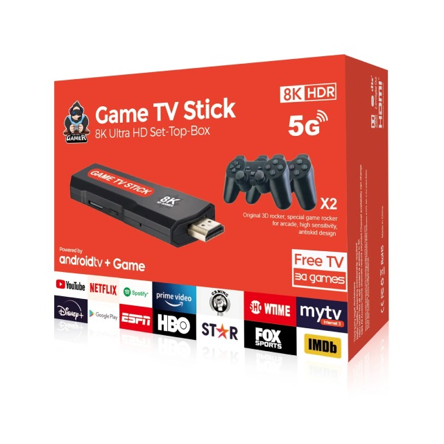 Manufacturer Factory Price X2 Video Game stick Android 12 8K TV BOX 2.4G/5G Double Wireless Controller Retro 30000 Games,Shenzhen Weihong Technology Co., Ltd.,Manufacturer Factory Price X2 Video Game stick