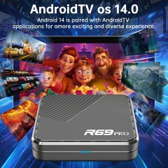 R69 PRO 8K Set Top Box Android 14 Allwinner H728 WiFi 6 Home Theater Media Player Smart TV Box,Shenzhen Weihong Technology Co., Ltd.,R69 PRO 8K Set Top Box Android 14 Allwinner H728 WiFi 6 Home Theater Media Player Smart TV Box
