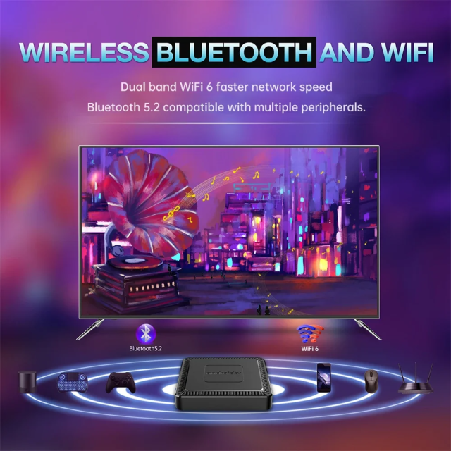 Boîtier TV intelligent Android 14 Q7, Shenzhen Weihong Technology Co., Ltd., Boîtier TV intelligent Android 14 Q7