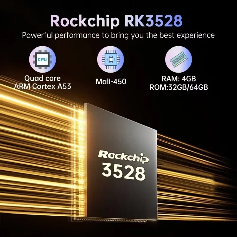 Reproductor multimedia para cine en casa R69 Max Android 14, Rockchip 3528 HDR10+ 8K, Shenzhen Weihong Technology Co., Ltd., Reproductor multimedia para TV R69 Max Android 14