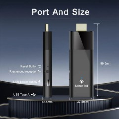 Q6 Mini TV Stick Android 10 2GB+8GB 2.4G+5G Wifi+BT4.0 H313 Smart TV Box Android TV Stick, Shenzhen Weihong Technology Co., Ltd., Q6 Mini TV Stick Android 10 H313 Smart TV Stick