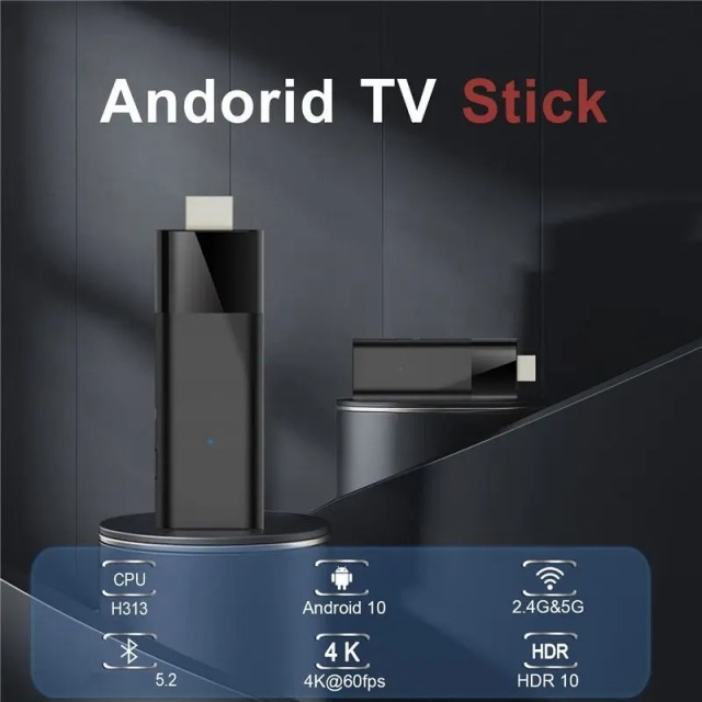 Q6 Mini TV Stick Android 10 2GB+8GB 2.4G+5G Wifi+BT4.0 H313 Smart TV Box Android TV Stick, Shenzhen Weihong Technology Co., Ltd., Q6 Mini TV Stick Android 10 H313 Smart TV Stick