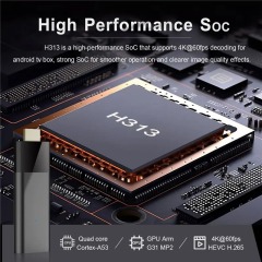 Q6 Mini TV Stick Android 10 2GB+8GB 2.4G+5G Wifi+BT4.0 H313 Smart TV Box Android TV Stick, Shenzhen Weihong Technology Co., Ltd., Q6 Mini TV Stick Android 10 H313 Smart TV Stick