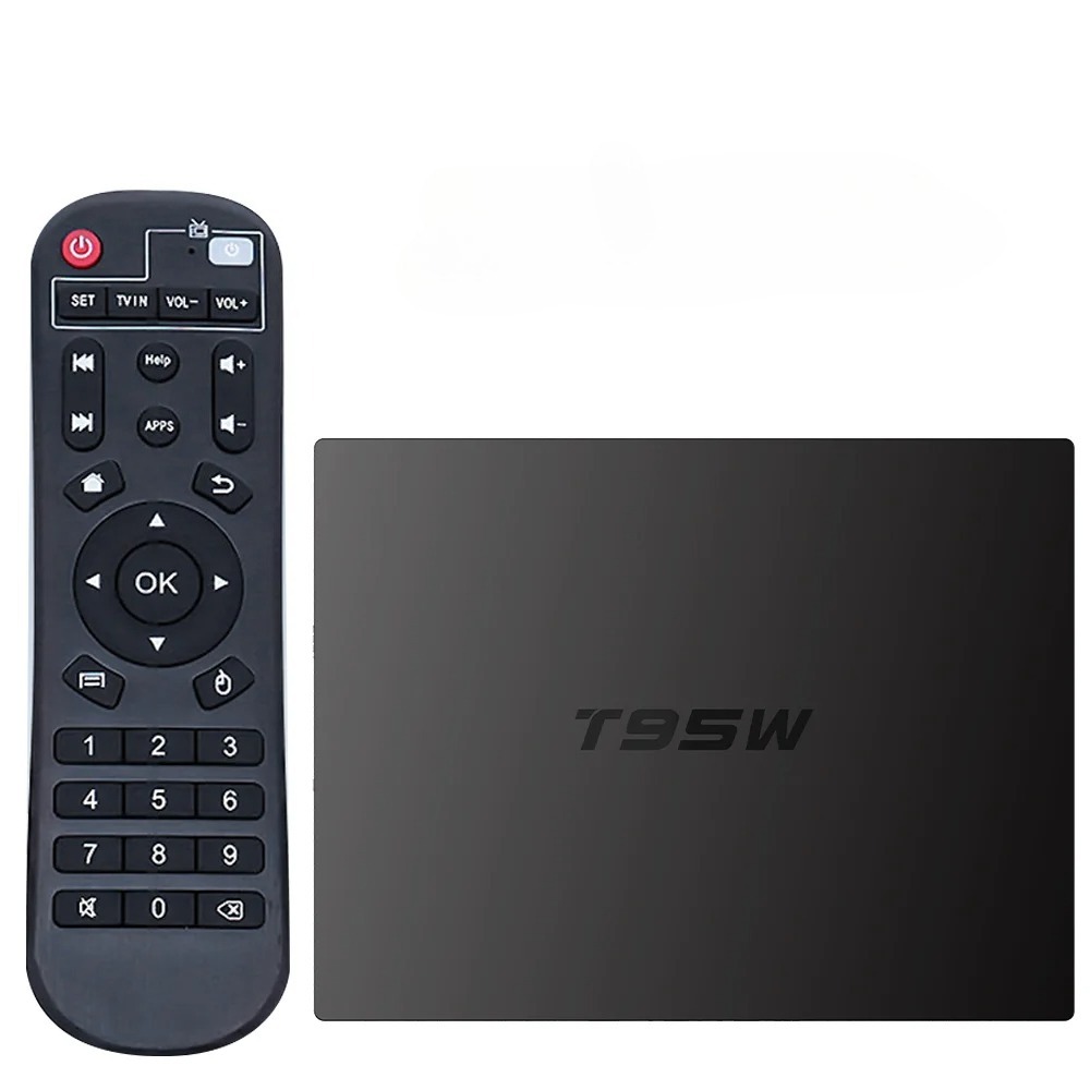 Boîtier TV Android 11 T95W avec processeur Amlogic S905W2, lecteur multimédia, Shenzhen Weihong Technology Co., Ltd.