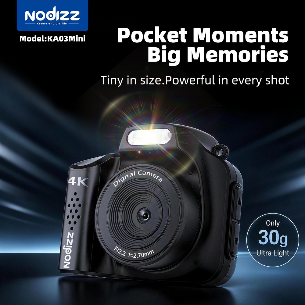 Cámara de estudiantes KA03Mini 4K de alta definición para exteriores, pantalla grande y ángulo completo, Shenzhen Weihong Technology Co., Ltd., Cámara de estudiantes KA03Mini 4K de pantalla grande y ángulo completo