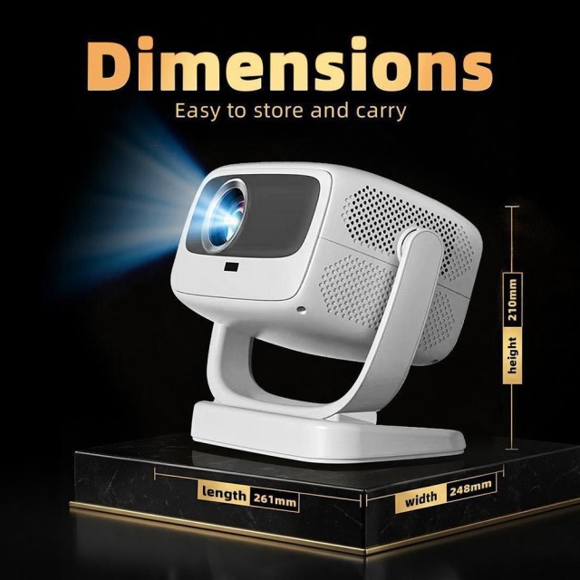 Projecteur domestique haute définition Smartbarry HT3 PRO, Shenzhen Weihong Technology Co., Ltd., Projecteur domestique haute définition Smartbarry HT3 PRO