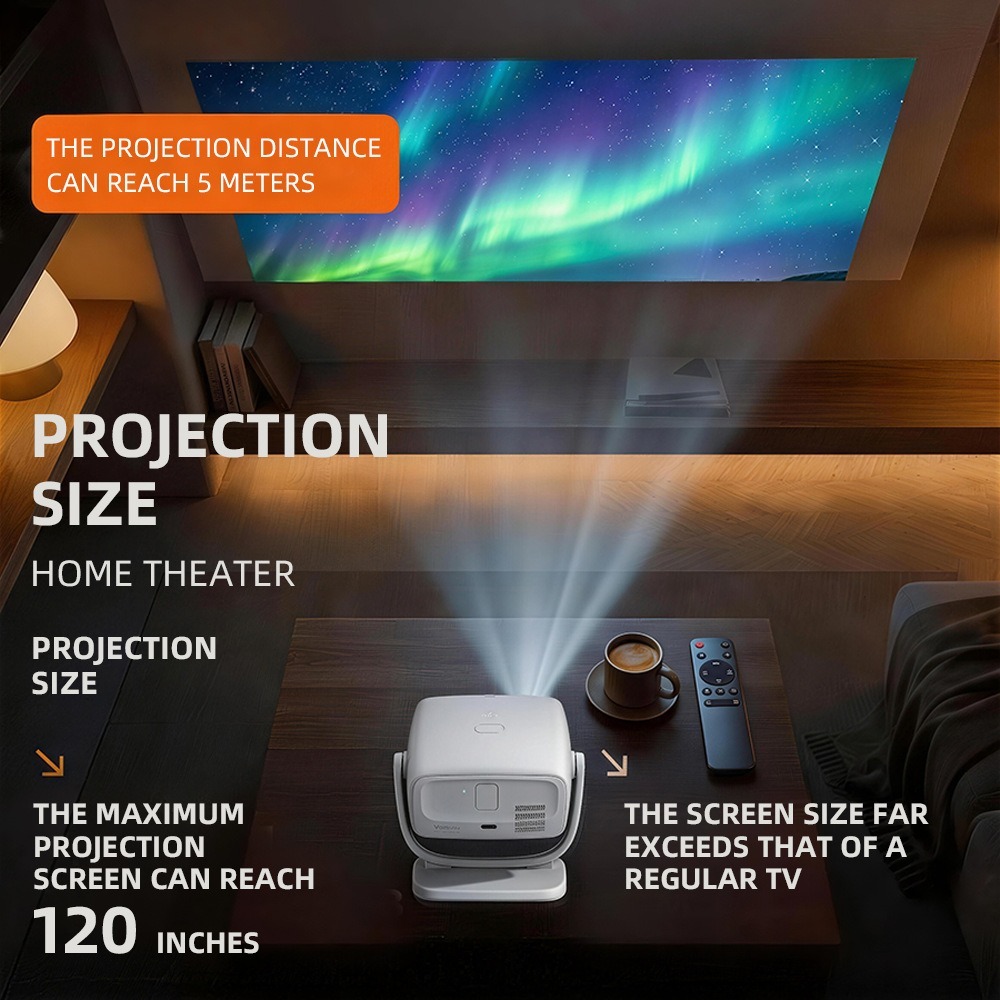 Projecteur domestique haute définition Smartbarry HT3 PRO, Shenzhen Weihong Technology Co., Ltd., Projecteur domestique haute définition Smartbarry HT3 PRO