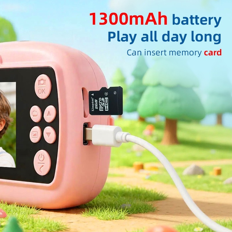 KC02 Fun Polaroid Camera Dual-Camera High-Definition Cartoon Kids Thermal Printer,Shenzhen Weihong Technology Co., Ltd.,KC02  Dual-Camera  Cartoon Kids Thermal Printer