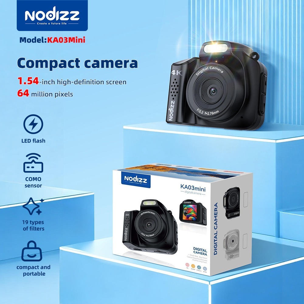 Cámara de estudiantes KA03Mini 4K de alta definición para exteriores, pantalla grande y ángulo completo, Shenzhen Weihong Technology Co., Ltd., Cámara de estudiantes KA03Mini 4K de pantalla grande y ángulo completo
