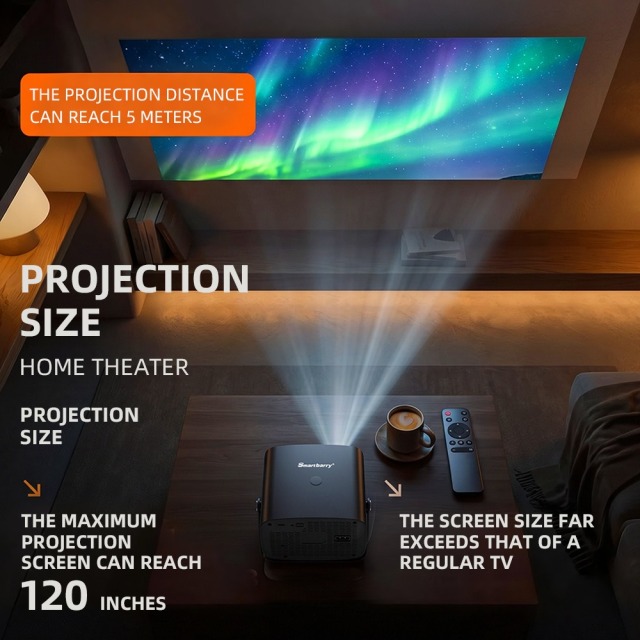 HT12PRO Android 4K High-Definition Projector,Shenzhen Weihong Technology Co., Ltd.,HT12PRO Android 4K High-Definition Projector
